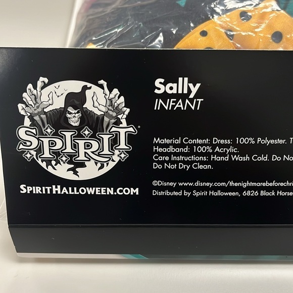 Sally from Nightmare Before Christmas Infant / Childs Halloween costume 12-18 MO - Picture 6 of 9